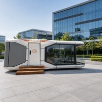 Maison Modulaire Conteneurisée 20 pieds – Villa Préfabriquée Portable de Luxe Moderne pour Habitation