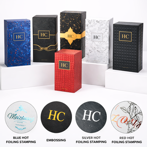 Caja de Regalo para Perfume Personalizada, Caja Rígida de Tapa Dura, Laminación Brillante, Inserto de Papel con Logotipo, Venta al por Mayor - Product Image 5
