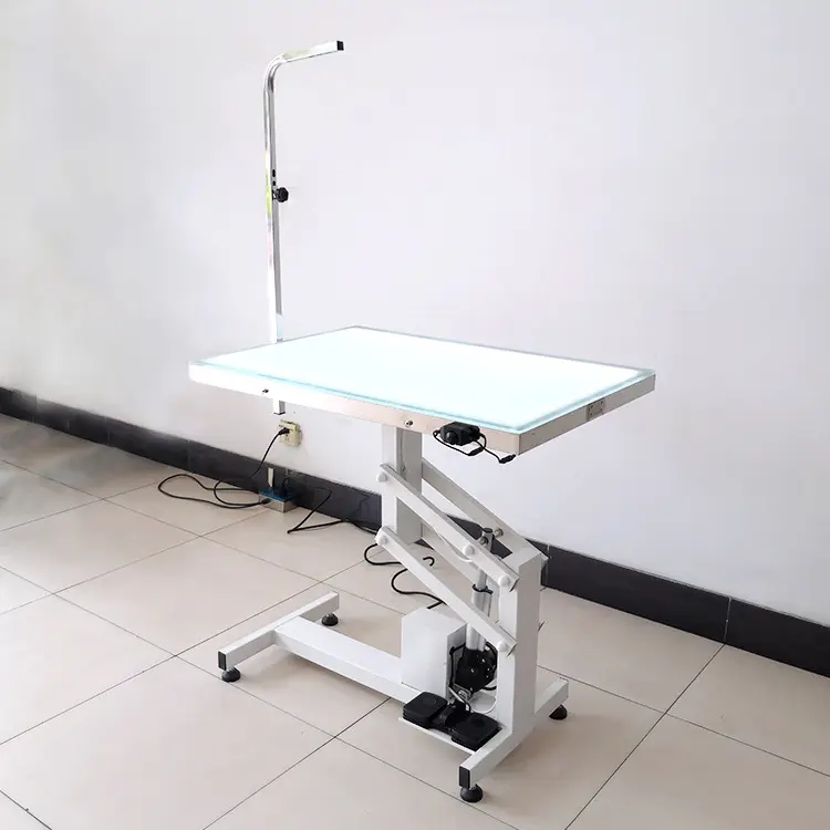 Electric Cross Lifting Led Light Pet Large Dog Grooming Table for sale