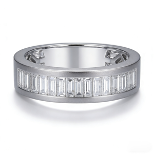 CUSTOM 9K/10K/14K/18K SOLID <b>GOLD</b> LAB GROWN CVD IGI/HPHT DIAMOND CLASSIC ENGAGEMENT PARTY <b>RING</b> for <b>MEN</b> & WOMEN - Product Image 2