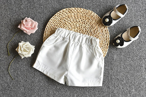 Online Shopping Children Sleeveless Full Printing T-shirt and Pure White <b>Pants</b> Suits for Girls From China Supplier - Product Image 5