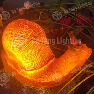 Lámpara decorativa impermeable para exteriores con diseño de caracol pequeño para parques temáticos y paisajes festivos - Product Image 2