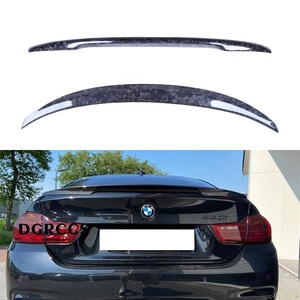 Alerón Trasero de Fibra de Carbono Forjado Sin Perforaciones para BMW Serie 4 F36 430 435 440 4 Puertas Gran Coupé 2014-2019 - Product Image 1