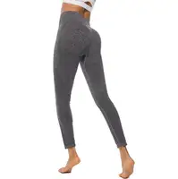Fabrika özel sıkıştırma tayt Mia Malkova beyaz kadınlar mor Yoga pantolon geniş