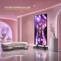 Mur vidéo LED 4K UHD P1.53 avec profondeur de couleur 16 bits, HDR10, gamme de couleurs NTSC 110%, design pliable, utilisation en intérieur, CMS et RDM basés sur le cloud