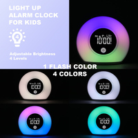 Venta Directa de Fábrica ABIS, Altavoz Inteligente Inalámbrico RGB con 5 Luces LED de Llama y Alexa para Reloj Despertador, Salida de 5W, 8 Horas de Duración de la Batería