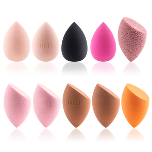 Éponge de maquillage en forme de goutte d'eau, éponge cosmétique sans latex, lavable, double usage, sèche et humide, pour le fond de teint - Product Image 5