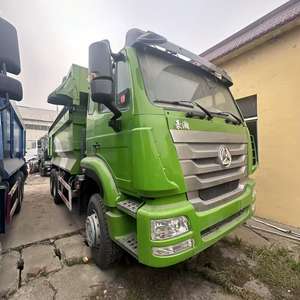 Camion benne basculante Hstar d'occasion SINOTRUK Haohan NX 10 roues 6x4 avec benne en <span class=keywords><strong>U</strong></span> pour travaux lourds - Product Image 5