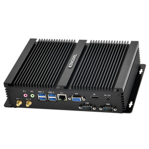 美国库存无风扇工业迷你电脑 i7-8565U/i7-8559U 全金属静音 2*RS232 HD VGA LAN USB 32GB DDR4+ 1TB NVMe SSD - Product Image 4