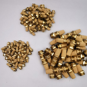 Filtro Silenziatore Pneumatico Sinterizzato in Polvere di Rame Bronzo Serie BSL-A a Forma Conica - Product Image 2