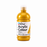 Peinture acrylique Risa en bouteille de 500 ml grande capacité pour murs peints à la main et graffitis – Fournitures d'art imperméables pour étudiants – Vente en gros