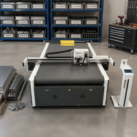 Machines de découpe numérique CNC à grande vitesse pour film PP, carton PVC, carton gris, mousse EVA, découpeuse de table