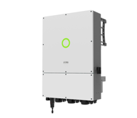 Convertisseur solaire hybride triphasé haute tension 40 kW, entrée PV 60 kWp, IP66, convertisseur de stockage d'énergie avec générateur, batterie LiFePO4