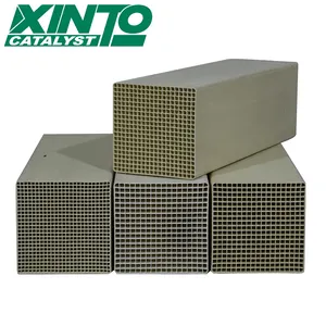 XINTO SCR 시스템 촉매 연소 CO 제거 벌집 세라믹 기판 SCR 탈질 촉매