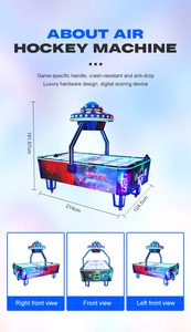 Công viên giải trí trong nhà <span class=keywords><strong>2</strong></span> người chơi chiến đấu thể thao Arcade Máy khúc côn cầu trên không người lớn trẻ em khúc côn cầu trên không với máy ghi bàn điện tử - Product Image 4