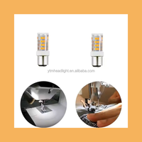 Lampe Led BA15D/BAY15D/BA15S Base à baïonnette 3.5-4W 12V AC/DC 110-130V AC 350LM Mini ampoule LED à économie d'énergie Ampoules de maïs
