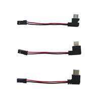 Câble de charge latéral de type C avec prise JST 85 mm, prise de queue SYP, isolation, conducteur en cuivre, faisceau de câblage pour moto Rider