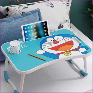 Venta al por mayor barato estilo de dibujos animados portátil plegable mesa de ordenador portátil niños escritorio de la computadora con el Centro de elevación lado de la cama para el estudio - Product Image 4