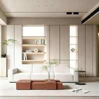 Mueble de Almacenamiento Moderno y Lujoso, con Cajones Multifuncionales de MDF, Gran Capacidad, Estantes Ajustables, Personalizable