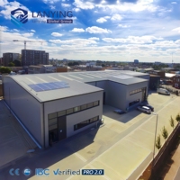 Edificio de Almacenamiento de Estructura de Acero Prefabricada, Edificio Metálico, Almacenamiento Industrial, Diseño Personalizado, Solución Energéticamente Eficiente