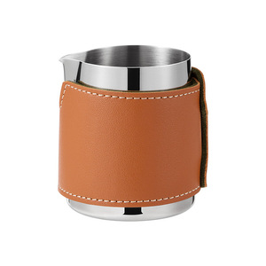 Milchschaum krug Daily art 350ml Orange Milk Frother Cup 304 Edelstahl Dampf krug Espresso Zubehör - Product Image 2