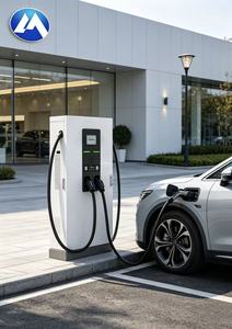 Borne de Recharge Rapide DC pour Véhicules Électriques 160kW, Protection IP55, Écran Tactile LED 7 Pouces, Sortie 200-1000V pour Stations de Recharge Autoroutières et Logistiques - Product Image 5
