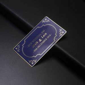 Carte de visite professionnelle en métal NFC en acier inoxydable de luxe, fabriquée en Chine, avec boîte et logo personnalisé, idéale comme carte cadeau pour programme de fidélité - Product Image 5