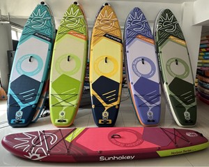 ขายส่งแบบดรอปชิปปิ้ง บอร์ดพายลมแบบเป่าลมขนาด 11'*34''*6'' รุ่น SUNHOKEY สำหรับเล่นแพดเดิลบอร์ดแบบออลราวด์ - Product Image 1