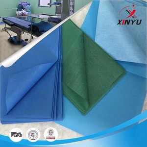 Sử dụng y tế siêu thấm không dệt vải không dệt vải hóa chất trái phiếu HM đồng bằng nhuộm PP hóa chất vải không dệt - Product Image 6