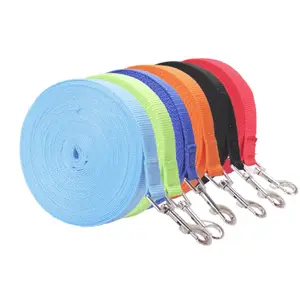 Kéo Dài Dài Tùy Chỉnh Nylon Pet Dog Leash, Dog Traction Rope Pet Đào Tạo Cắm Trại Dẫn Nylon Dây Thừng 3M 5M 8M 10M 15M 20M 30M 50M