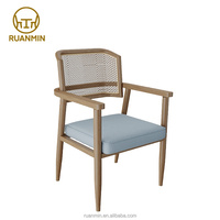 Meubles modernes de luxe pour hôtels, restaurants, lobby, restaurants, tables en rotin en bois personnalisables, chaises, café, meubles commerciaux