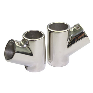 Stainless Steel Connector Pipe Fitting 3 Way For Marine Boat <b>Yacht</b> Hardware - Product Image 1