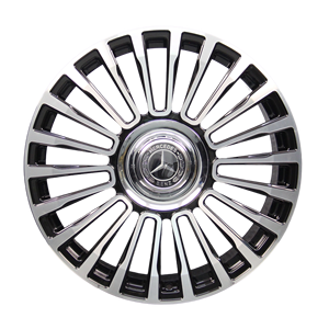 ล้ออัลลอยฟอร์จใหม่ขนาด5X120สีดำด้านสำหรับ MK7 1500ของ Chevy Silverado - Product Image 1