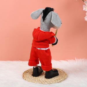 BELO TEMPO Giocattolo di <span class=keywords><strong>Peluche</strong></span> Super Morbido a Forma di <span class=keywords><strong>Asino</strong></span> - <span class=keywords><strong>Asino</strong></span> Elettrico Animato che Canta e Balla per Compleanno - Product Image 3