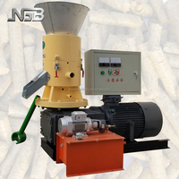 Machine portable de fabrication de granulés de carburant de biomasse de bonne qualité szlh320