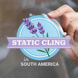 Pegatina Estática Reutilizable <span class=keywords><strong>para</strong></span> Ventanas, Calcomanía Promocional Personalizada <span class=keywords><strong>para</strong></span> Vidrio <span class=keywords><strong>para</strong></span> Comercios Minoristas - Product Image 1