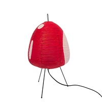 Lampe de table moderne minimaliste et écologique, pliable et faite à la main en papier Art Déco