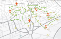 Trackers GPS passifs pour les courses sportives et les voyageurs avec cartographie et journalisation de voyage Enregistreurs et enregistreurs GPS Antennes GNSS et GPS