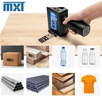 Imprimante jet d'encre portable à écran tactile intelligent, cartouche d'encre multicolores, TIJ, alimentée par batterie, pour cuir, flex, œufs, garantie 1 an