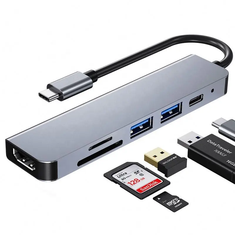 Оптовая продажа, многопортовый адаптер типа C круглой формы 2,5G Rj45 fast4, Usb-концентратор