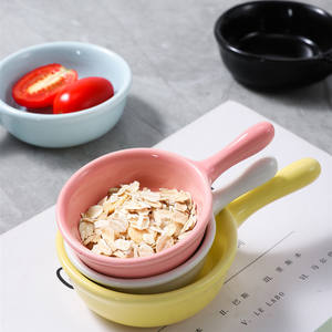 Criativo Mini Multi-cores Placa De Molho De Cerâmica Prato Pequeno De Cerâmica Prato De Mergulho Doméstico Prato De Molho De Sushi Redondo - Product Image 5