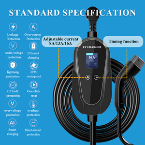 OEM xe điện pin AC ba-giai đoạn có thể điều chỉnh xách tay type2 22Kw 32A 11Kw wifi Anh thông minh sạc EV sạc - Product Image 5