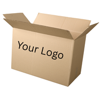Caja de Cartón Corrugado de Alta Resistencia, Ecológica, Hecha con Materiales Reciclados, Marca Gia Phu, Reutilizable, Impermeable, Personalizable para Computadora