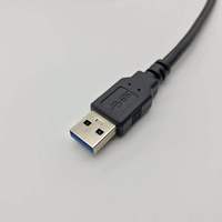 Kabel Data USB 3.0 USB-A ke Micro B Male dengan kunci sekrup ganda