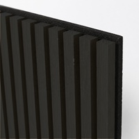 Panneau Acoustique Décoratif en Feutre Noir WYRAX pour Salles de Conférence et de Réunion – Traitement Mural – Fourniture en Gros pour Projets