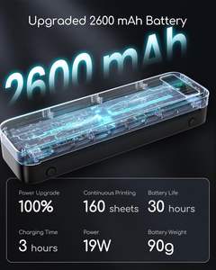 फोममो A285m पोर्टेबल प्रिंटर बिना थर्मल प्रिंटर मोबाइल कॉम्पैक्ट प्रिंटर 8.5 "x 11" हमें पत्र और ए 4 आकार - Product Image 2