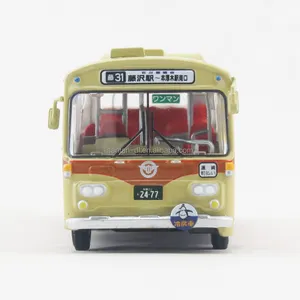 Bus personalizado a escala 1/76, modelo de Bus de turismo