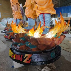 Modelo de <span class=keywords><strong>Arcilla</strong></span> para Impresión 3D al por Mayor, Figura de Resina de Goku de Dragon Ball, Estatua de Goku de Anime, Figura de Vegeta de Dragon Ball Z - Product Image 6