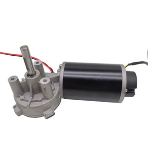 DC <b>Worm</b> Motor 76mm 63mm 60mm 12v 24v 28v CE ROHS Low Noise High Stability Multiple Sizes Available - Product Image 5