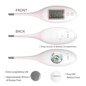 额外液晶显示器蓝牙妊娠温度计背光柔性基础温度计排卵温度计
